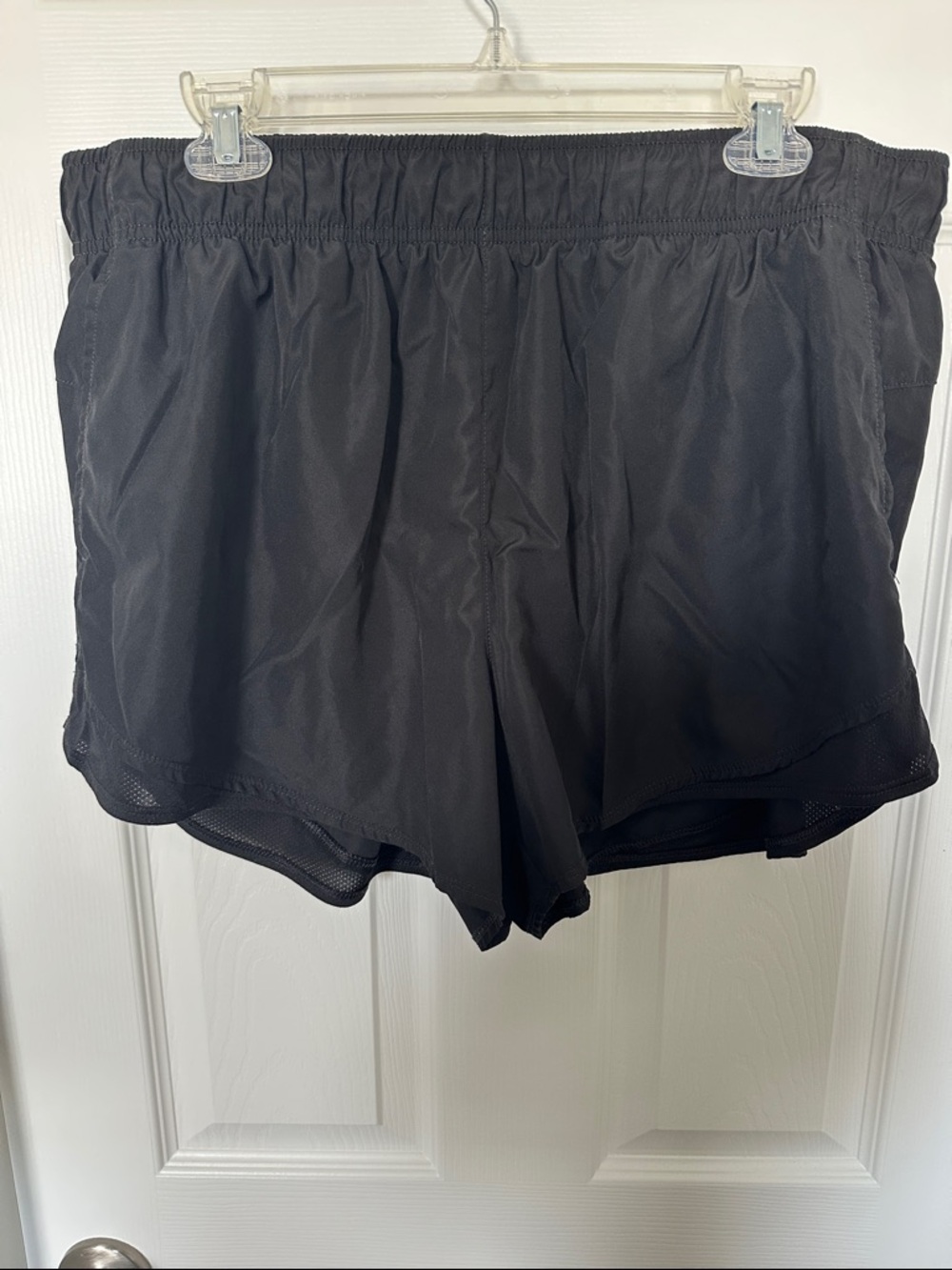 Athletic Works Women's Black Running Shorts